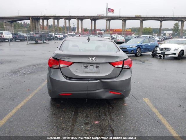 2013 Hyundai Elantra Gl მანქანა იყიდება აუქციონზე, vin: 5NPDH4AE2DH209129, აუქციონის ნომერი: 40090649