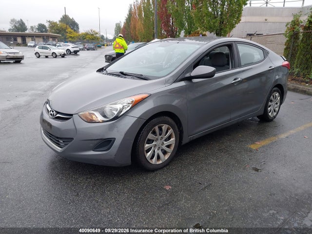 2013 Hyundai Elantra Gl მანქანა იყიდება აუქციონზე, vin: 5NPDH4AE2DH209129, აუქციონის ნომერი: 40090649