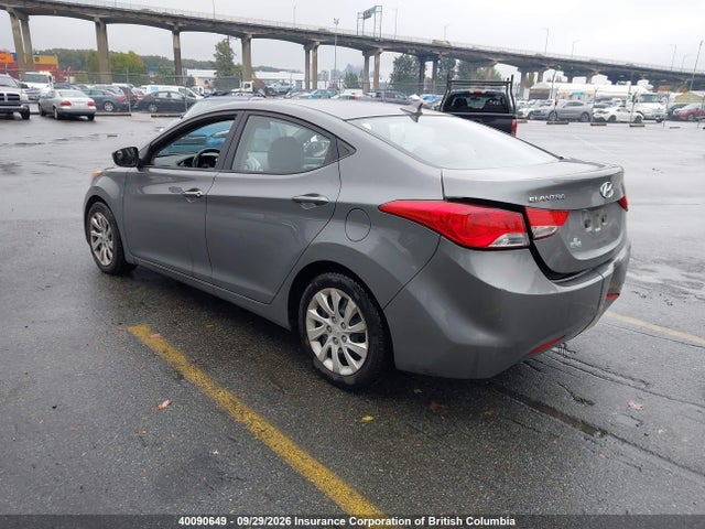 2013 Hyundai Elantra Gl მანქანა იყიდება აუქციონზე, vin: 5NPDH4AE2DH209129, აუქციონის ნომერი: 40090649