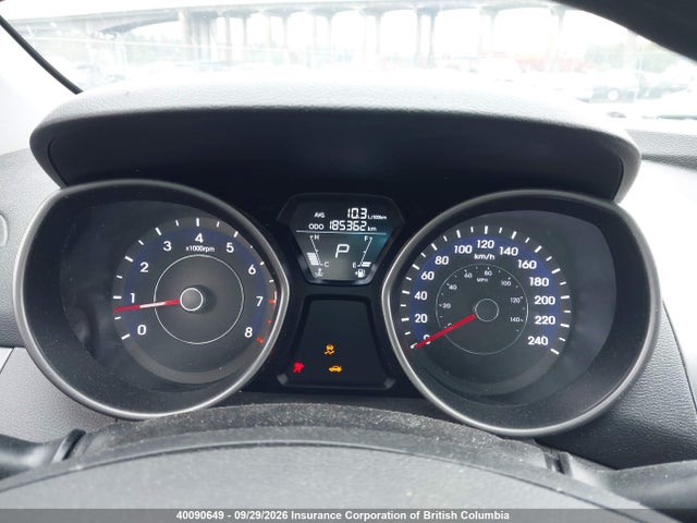 2013 Hyundai Elantra Gl მანქანა იყიდება აუქციონზე, vin: 5NPDH4AE2DH209129, აუქციონის ნომერი: 40090649