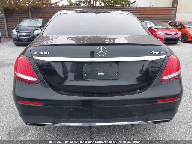 Продаж на аукціоні авто 2018 Mercedes-benz E 300 4matic, vin: WDDZF4KB9JA395986, номер лоту: 40087704