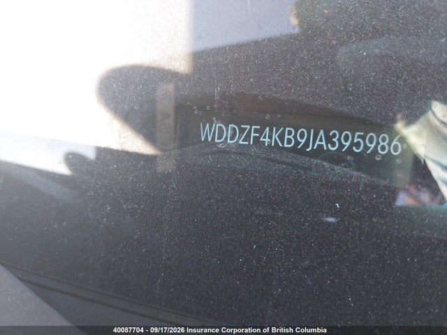 Продаж на аукціоні авто 2018 Mercedes-benz E 300 4matic, vin: WDDZF4KB9JA395986, номер лоту: 40087704