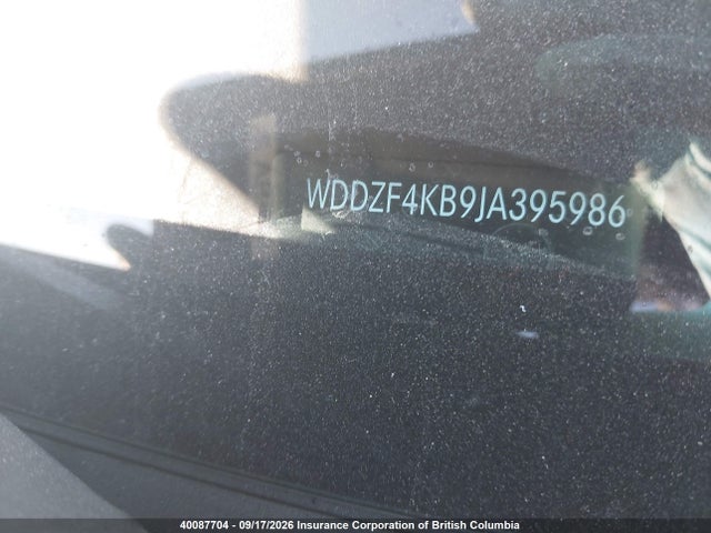 Продаж на аукціоні авто 2018 Mercedes-benz E 300 4matic, vin: WDDZF4KB9JA395986, номер лоту: 40087704