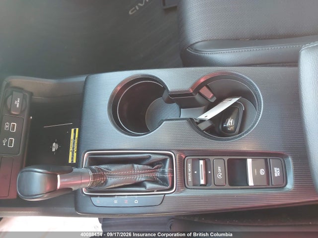 40088454 :رقم المزاد ، 2HGFE1F99NH002812 vin ، 2022 Honda Civic Touring مزاد بيع