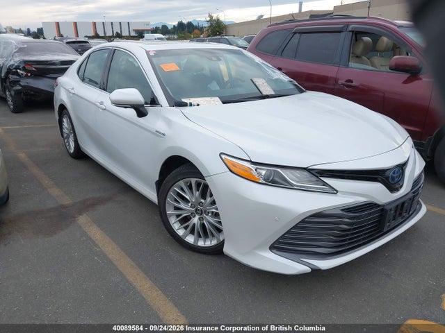 2018 Toyota Camry Hybrid/le/xle/se მანქანა იყიდება აუქციონზე, vin: 4T1B21HK6JU001528, აუქციონის ნომერი: 40089584