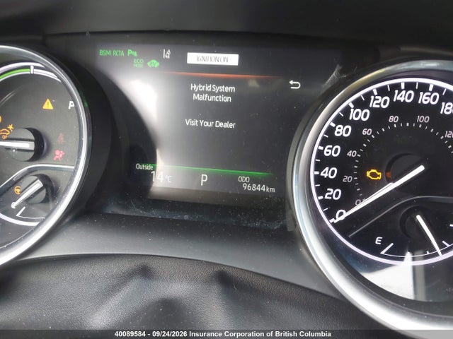 40089584 :رقم المزاد ، 4T1B21HK6JU001528 vin ، 2018 Toyota Camry Hybrid/le/xle/se مزاد بيع
