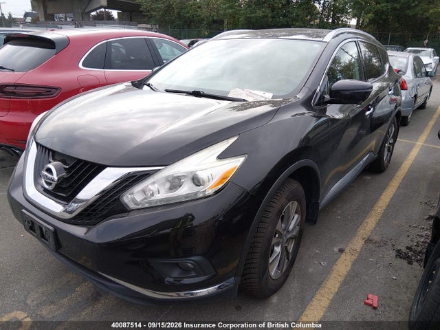 Продажа на аукционе авто 2016 Nissan Murano S/sl/sv/platinum, vin: 5N1AZ2MH8GN122149, номер лота: 40087514