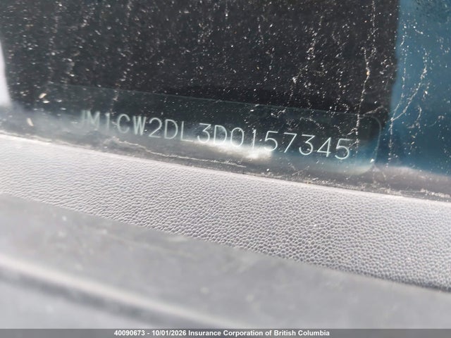 2013 Mazda 5 მანქანა იყიდება აუქციონზე, vin: JM1CW2DL3D0157345, აუქციონის ნომერი: 40090673