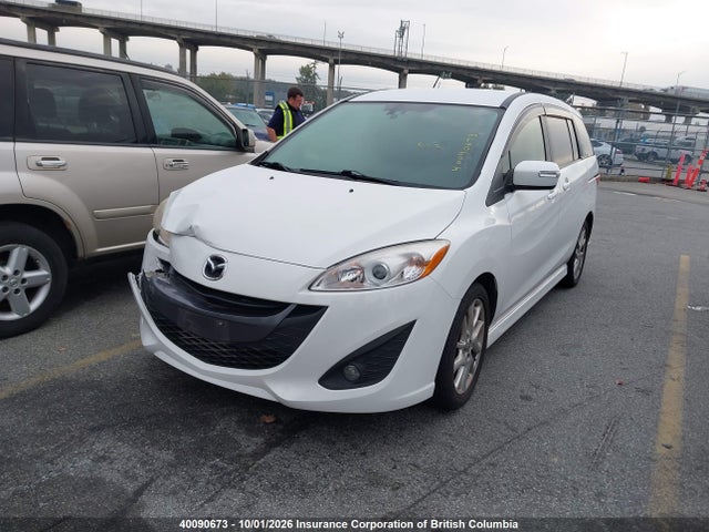 2013 Mazda 5 მანქანა იყიდება აუქციონზე, vin: JM1CW2DL3D0157345, აუქციონის ნომერი: 40090673