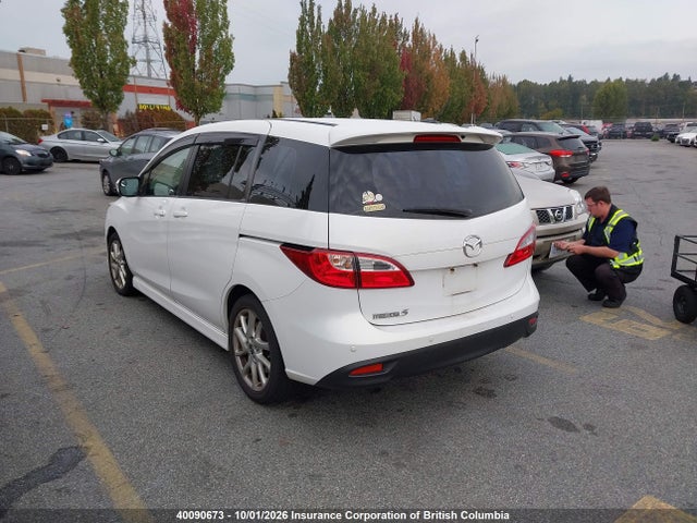 2013 Mazda 5 მანქანა იყიდება აუქციონზე, vin: JM1CW2DL3D0157345, აუქციონის ნომერი: 40090673