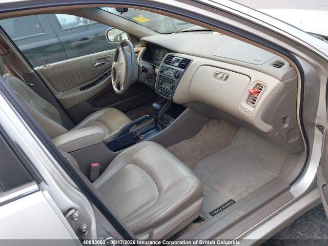 1999 Honda Accord Ex მანქანა იყიდება აუქციონზე, vin: 1HGCG1653XA800170, აუქციონის ნომერი: 40083063