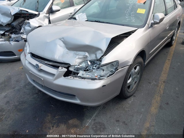 1999 Honda Accord Ex მანქანა იყიდება აუქციონზე, vin: 1HGCG1653XA800170, აუქციონის ნომერი: 40083063
