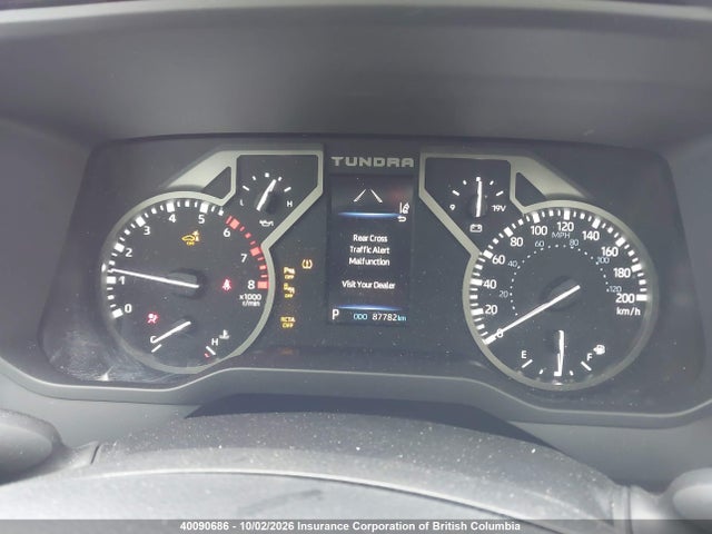 Продажа на аукционе авто 2022 Toyota Tundra Crewmax Limited, vin: 5TFJA5DB1NX028138, номер лота: 40090686