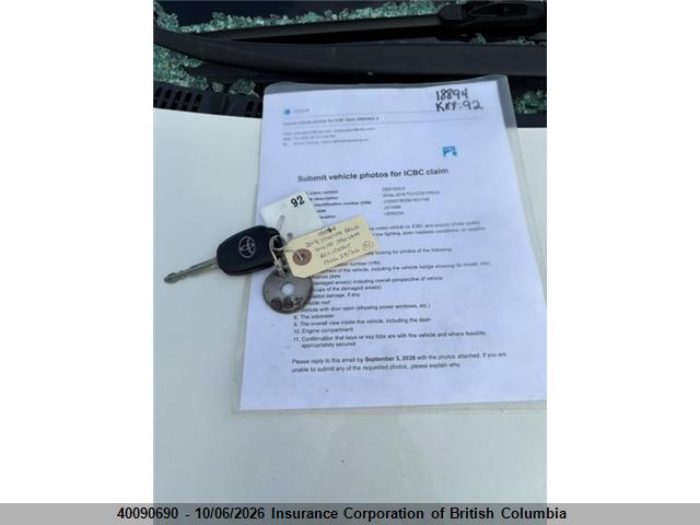 40090690 :رقم المزاد ، JTDKDTB35K1631748 vin ، 2019 Toyota Prius مزاد بيع