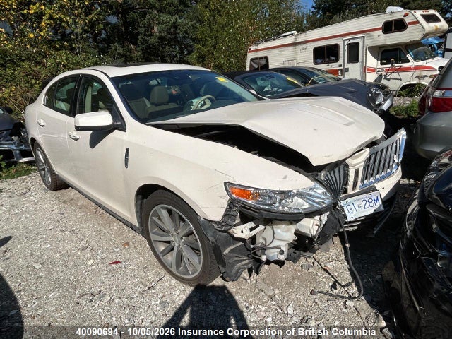 40090694 :رقم المزاد ، 1LNHM94RX9G601503 vin ، 2009 Lincoln Mks مزاد بيع