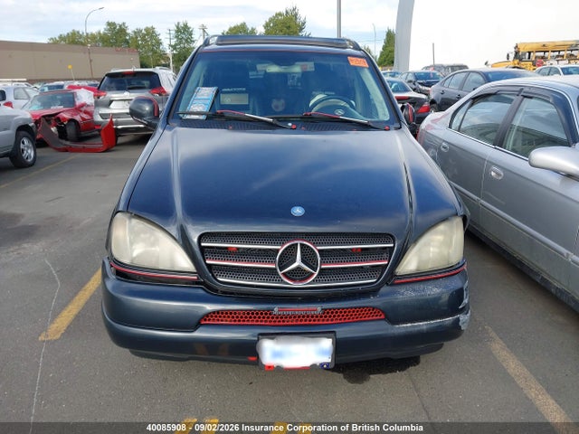 Aukcja sprzedaży 2000 Mercedes-benz Ml 320, vin: 4JGAB54EXYA153424, numer aukcji: 40085908