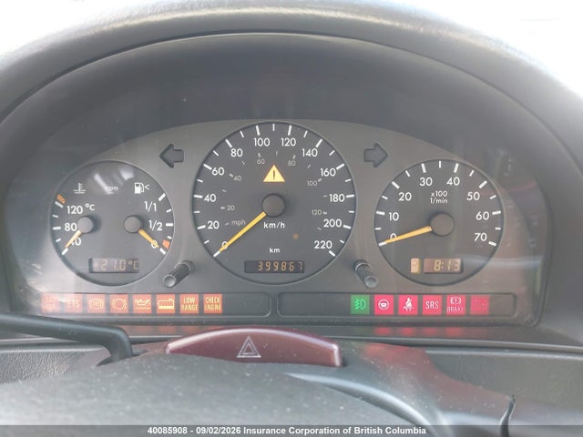 Aukcja sprzedaży 2000 Mercedes-benz Ml 320, vin: 4JGAB54EXYA153424, numer aukcji: 40085908