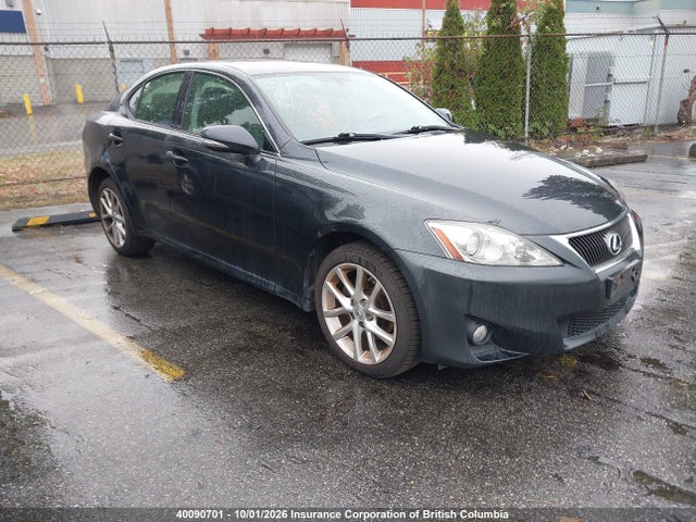 2011 Lexus Is 250 მანქანა იყიდება აუქციონზე, vin: JTHCF5C23B5051230, აუქციონის ნომერი: 40090701