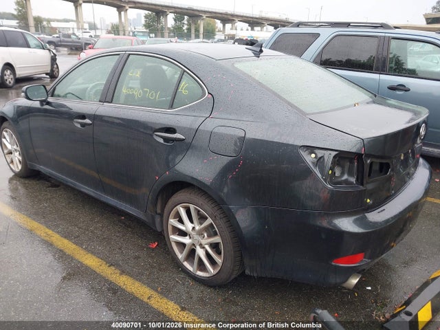 2011 Lexus Is 250 მანქანა იყიდება აუქციონზე, vin: JTHCF5C23B5051230, აუქციონის ნომერი: 40090701