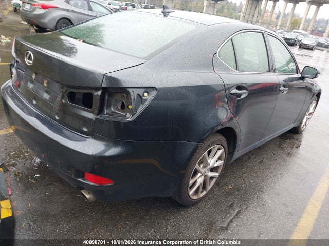 2011 Lexus Is 250 მანქანა იყიდება აუქციონზე, vin: JTHCF5C23B5051230, აუქციონის ნომერი: 40090701