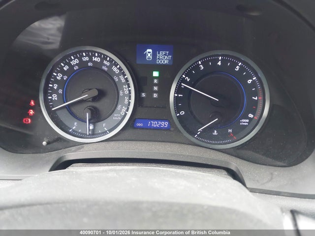 2011 Lexus Is 250 მანქანა იყიდება აუქციონზე, vin: JTHCF5C23B5051230, აუქციონის ნომერი: 40090701