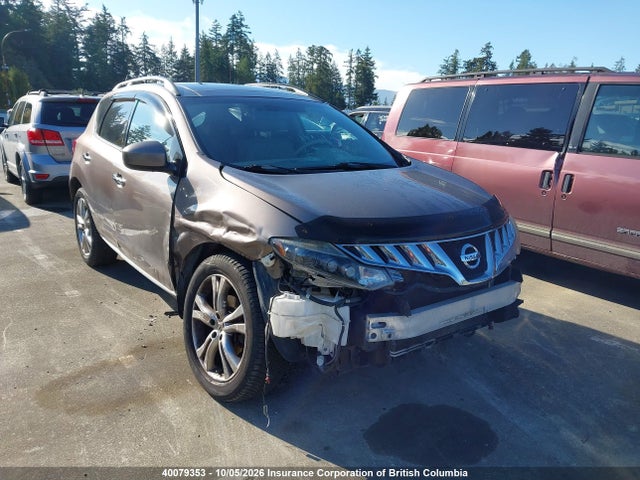 40079353 :رقم المزاد ، JN8AZ18W89W202558 vin ، 2009 Nissan Murano S/sl/le مزاد بيع