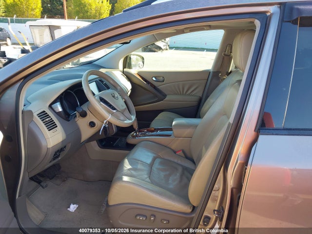 Aukcja sprzedaży 2009 Nissan Murano S/sl/le, vin: JN8AZ18W89W202558, numer aukcji: 40079353