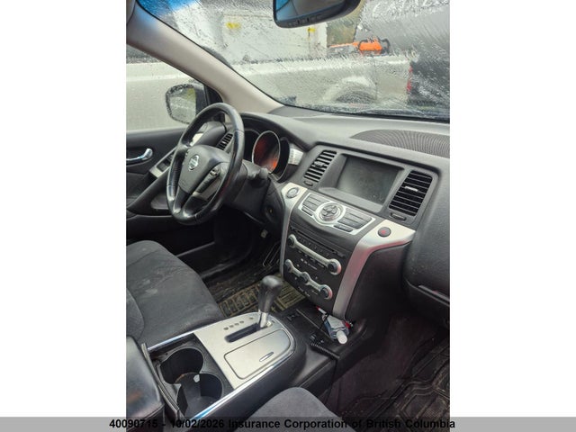 2009 Nissan Murano S/sl/le მანქანა იყიდება აუქციონზე, vin: JN8AZ18W19W100633, აუქციონის ნომერი: 40090715