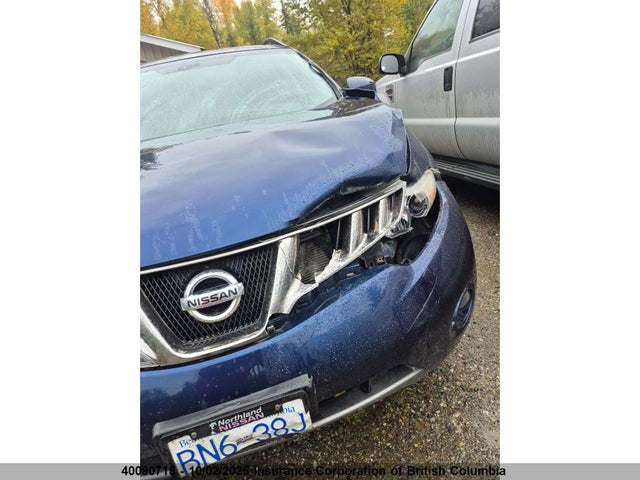 2009 Nissan Murano S/sl/le მანქანა იყიდება აუქციონზე, vin: JN8AZ18W19W100633, აუქციონის ნომერი: 40090715
