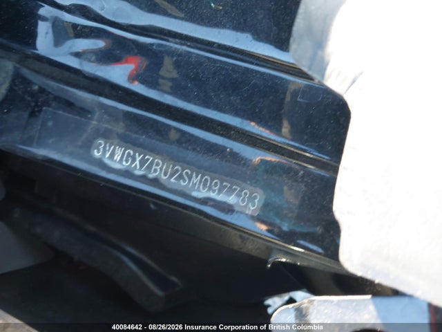 40084642 :رقم المزاد ، 3VWGX7BU2SM097783 vin ، 2025 Volkswagen Jetta Sel مزاد بيع