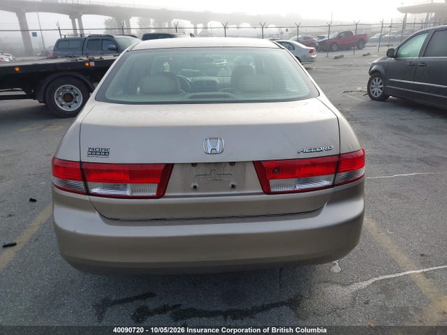 40090720 :رقم المزاد ، 1HGCM56603A812229 vin ، 2003 Honda Accord Ex مزاد بيع