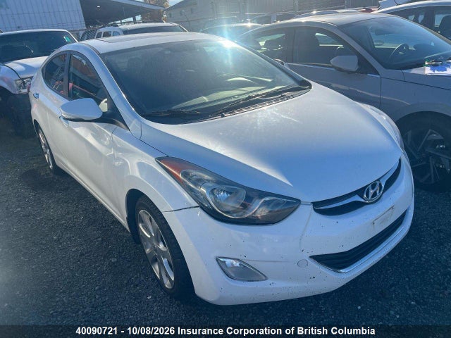 Aukcja sprzedaży 2012 Hyundai Elantra Gls/limited, vin: 5NPDH4AE6CH128956, numer aukcji: 40090721