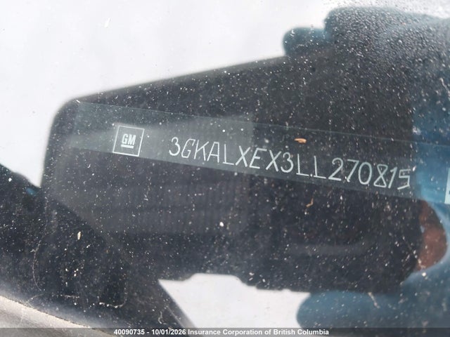 Aukcja sprzedaży 2020 Gmc Terrain Denali, vin: 3GKALXEX3LL270815, numer aukcji: 40090735