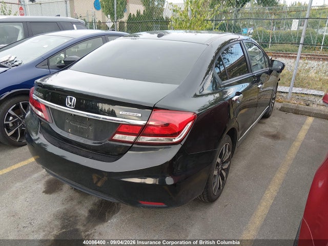 Honda Civic Touring 2015 2HGFB2F7XFH035428 Image 4