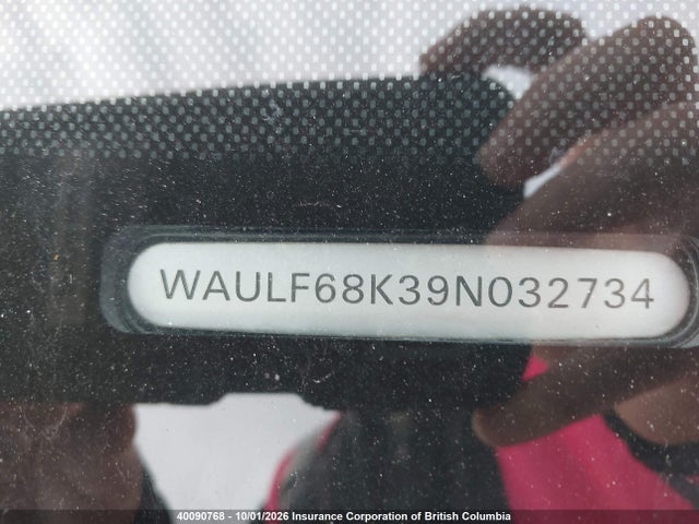 Aukcja sprzedaży 2009 Audi A4, vin: WAULF68K39N032734, numer aukcji: 40090768