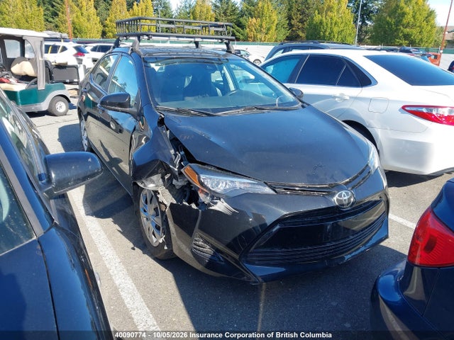 2018 Toyota Corolla L/le/xle/se/xse მანქანა იყიდება აუქციონზე, vin: 2T1BURHE5JC037571, აუქციონის ნომერი: 40090774