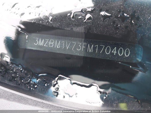 Продажа на аукционе авто 2015 Mazda 3 Touring, vin: 3MZBM1V73FM170400, номер лота: 40090595