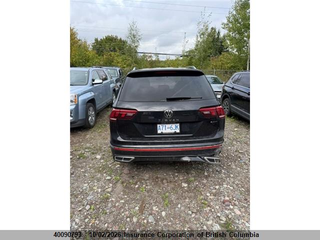 Aukcja sprzedaży 2024 Volkswagen Tiguan Sel R-line Black, vin: 3VV4B7AX7RM044976, numer aukcji: 40090793