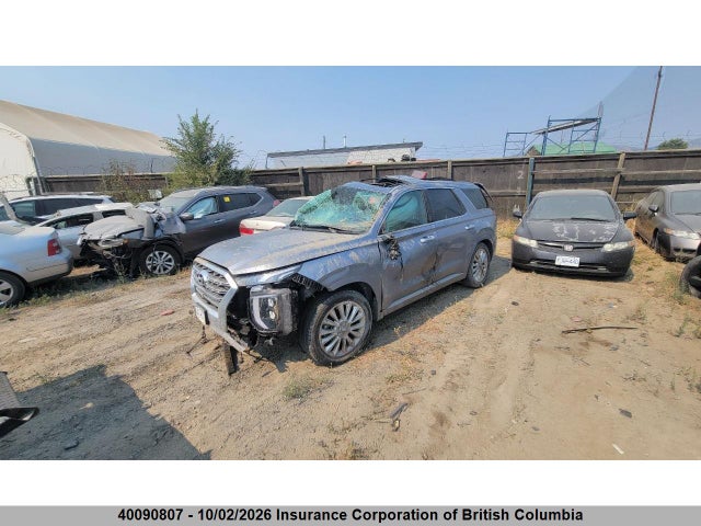 2020 Hyundai Palisade Limited მანქანა იყიდება აუქციონზე, vin: KM8R5DHE8LU107662, აუქციონის ნომერი: 40090807