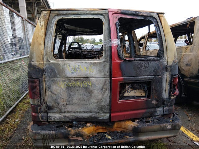 Aukcja sprzedaży 1999 Ford Econoline E150 Van, vin: 1FTRE1420XHA60334, numer aukcji: 40088184