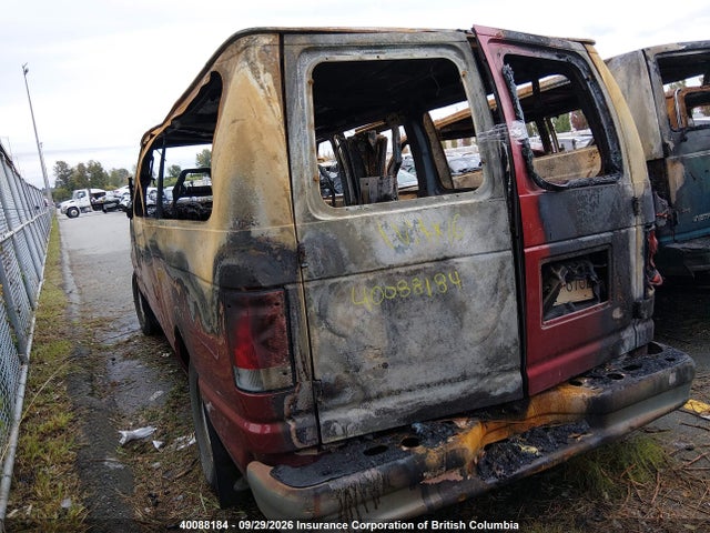 Aukcja sprzedaży 1999 Ford Econoline E150 Van, vin: 1FTRE1420XHA60334, numer aukcji: 40088184