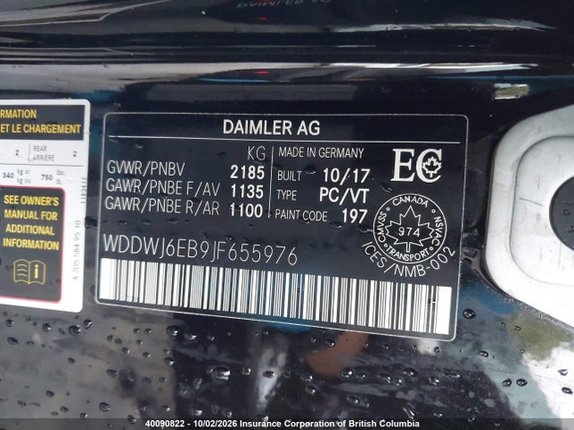 Продаж на аукціоні авто 2018 Mercedes-benz C 43 4mati Amg, vin: WDDWJ6EB9JF655976, номер лоту: 40090822