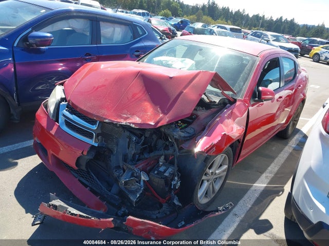 Продажа на аукционе авто 2011 Dodge Avenger Mainstreet, vin: 1B3BD1FB6BN547177, номер лота: 40084684