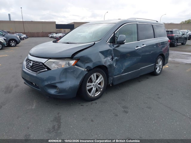 40090830 :رقم المزاد ، JN8AE2KP4B9013252 vin ، 2011 Nissan Quest مزاد بيع