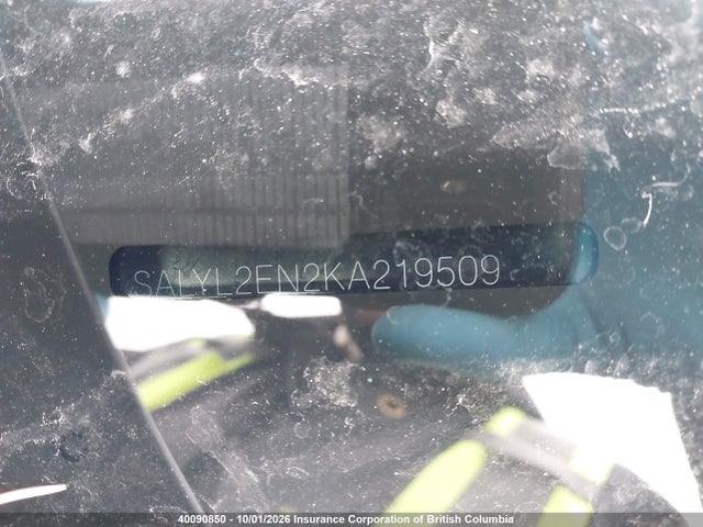 Продаж на аукціоні авто 2019 Land Rover Range Rover Velar R-dynamic Se, vin: SALYL2EN2KA219509, номер лоту: 40090850