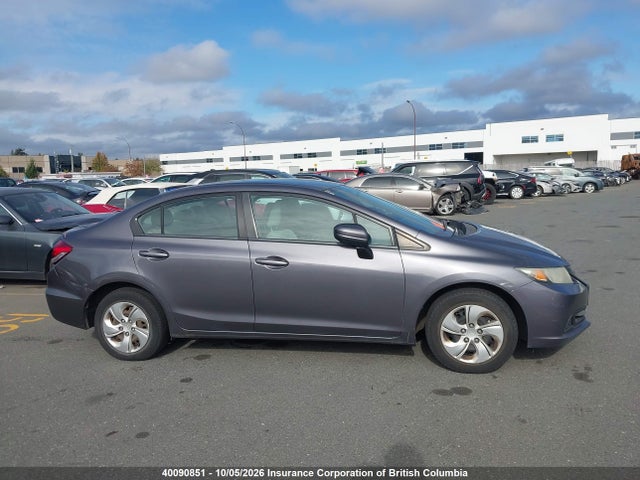 40090851 :رقم المزاد ، 2HGFB2F46EH007873 vin ، 2014 Honda Civic مزاد بيع