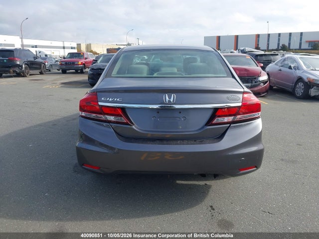 40090851 :رقم المزاد ، 2HGFB2F46EH007873 vin ، 2014 Honda Civic مزاد بيع