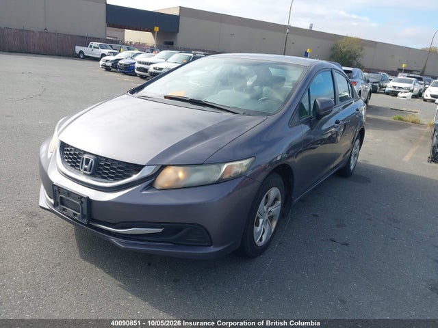 40090851 :رقم المزاد ، 2HGFB2F46EH007873 vin ، 2014 Honda Civic مزاد بيع