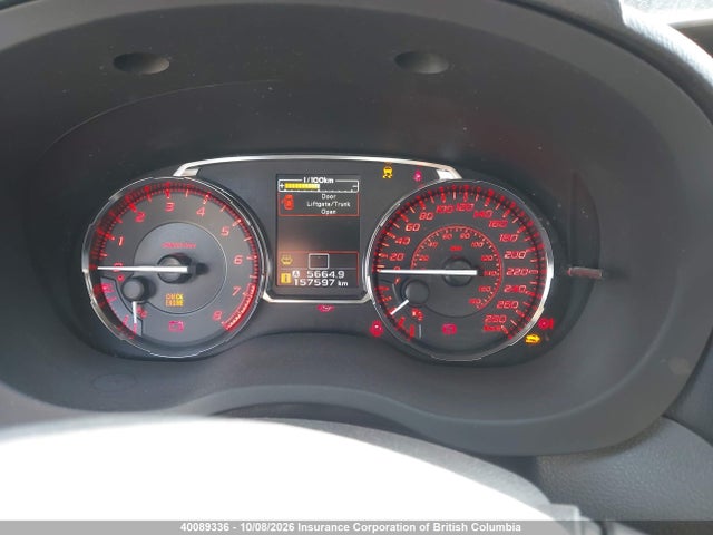 Aukcja sprzedaży 2017 Subaru Wrx Limited, vin: JF1VA1G62H9837204, numer aukcji: 40089336