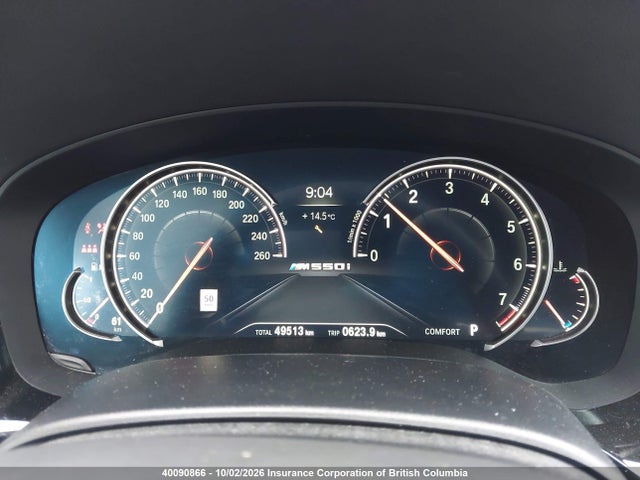 Продаж на аукціоні авто 2018 Bmw M550i Xdrive, vin: WBAJB9C5XJB049509, номер лоту: 40090866